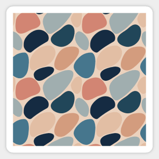 Blue pastel floral #2 Sticker